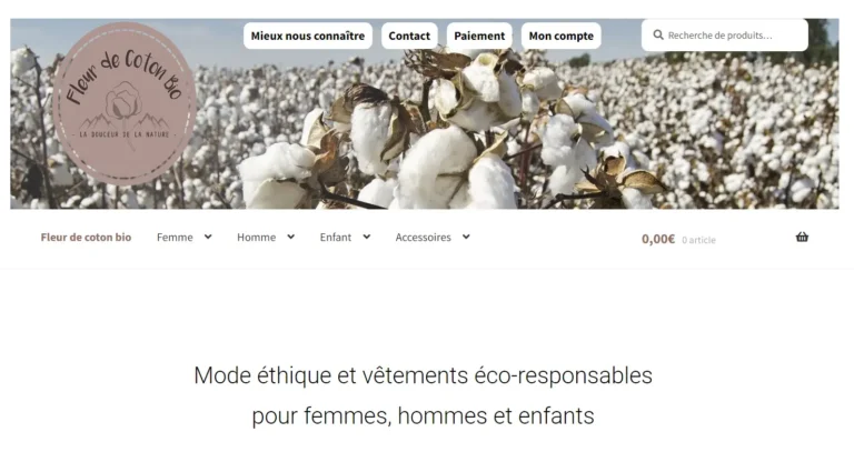 Read more about the article Fleur de coton bio